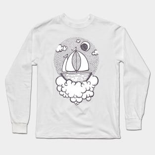 Sailing on a cloud Long Sleeve T-Shirt